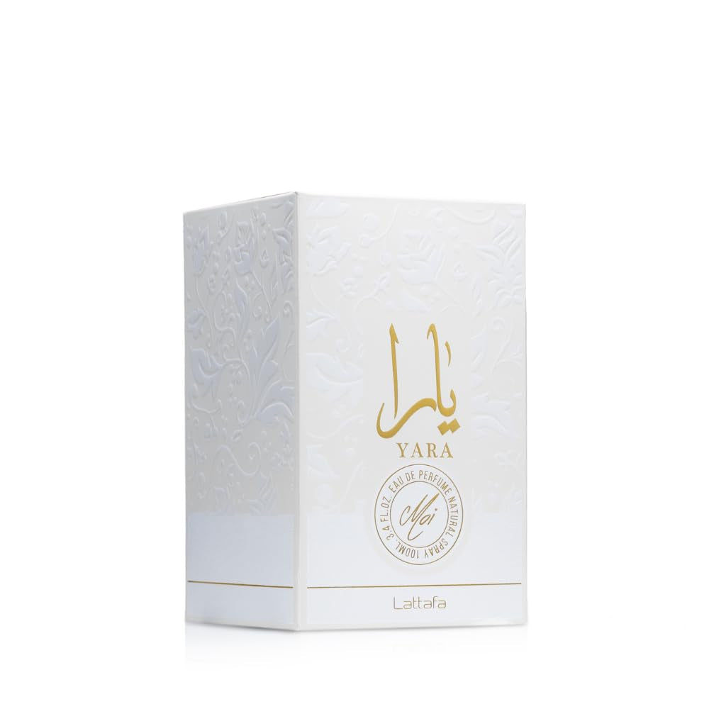 Lattafa Yara Moi - Floral, Fruity, Gourmand - Eau de Parfum Long-Lasting Fragrance for Women, 3.40 Ounce / 100 ml